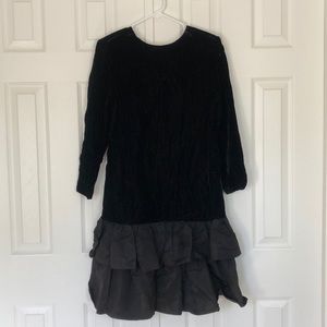 80’s 1980’s Black Semi-Formal Cocktail Dress